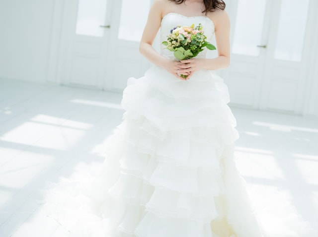 石川県金沢市の結婚式場 アールベルアンジェ富山ならウェディングドレスも豊富に取り揃えております